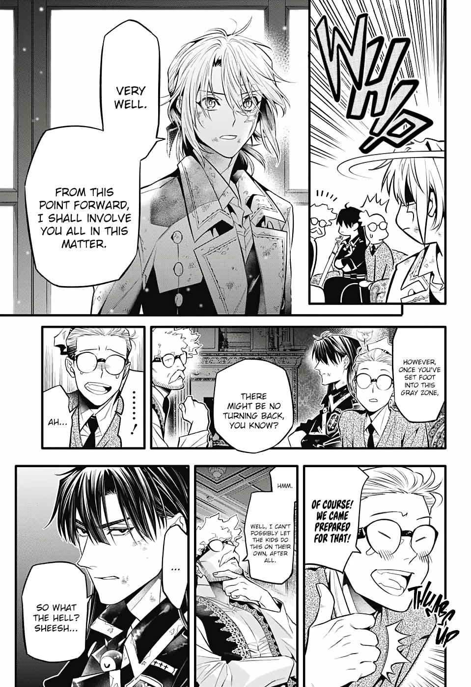 D.Gray-man Chapter 247 page 18 - Chapter 247: Saying Goodbye to A.W - A Path of Purpose