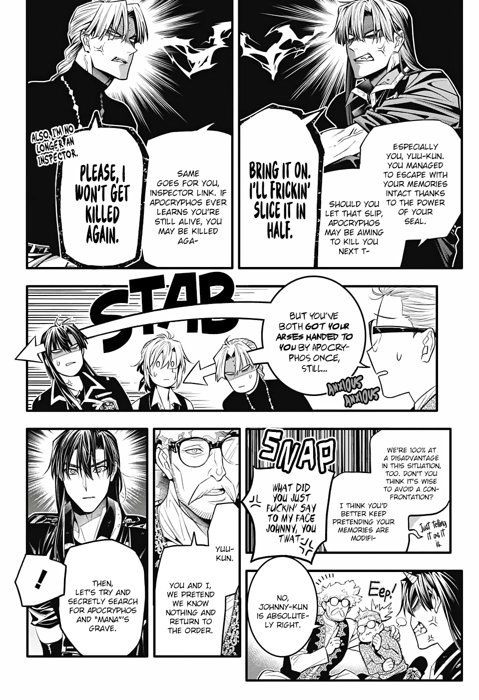 D.Gray-man Chapter 247 page 29 - Chapter 247: Saying Goodbye to A.W - A Path of Purpose