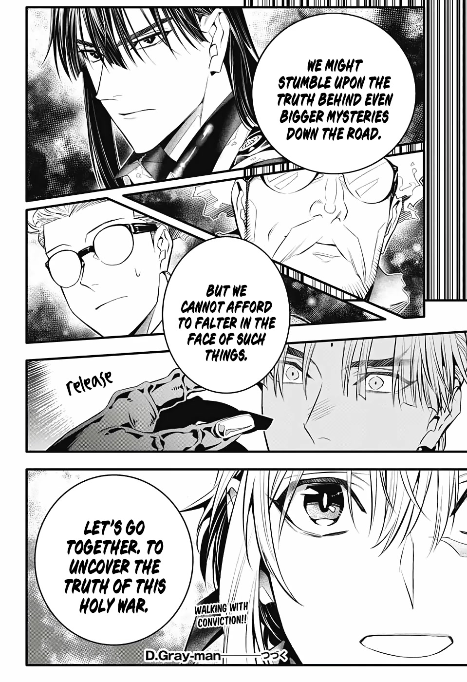D.Gray-man Chapter 247 page 37 - Chapter 247: Saying Goodbye to A.W - A Path of Purpose