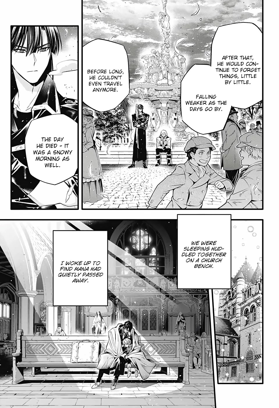D.Gray-man Chapter 247 page 4 - Chapter 247: Saying Goodbye to A.W - A Path of Purpose