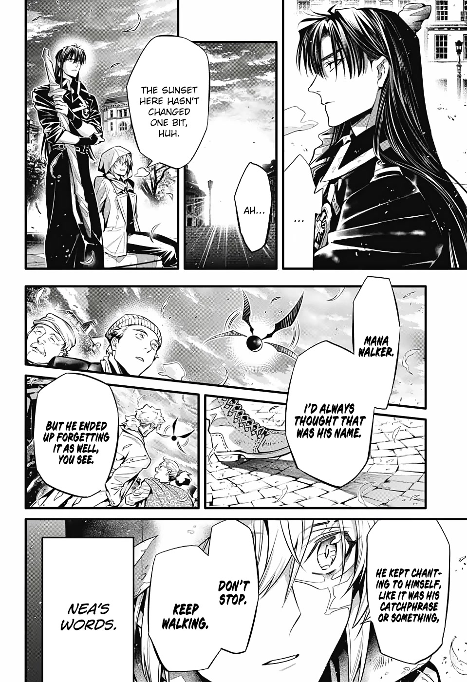 D.Gray-man Chapter 247 page 7 - Chapter 247: Saying Goodbye to A.W - A Path of Purpose