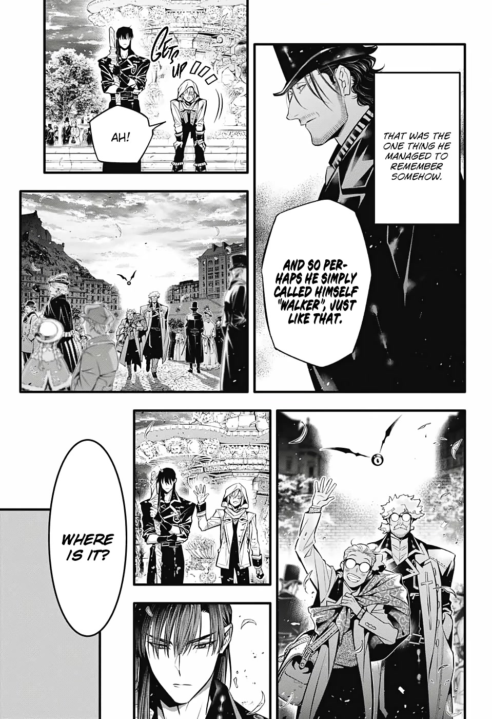 D.Gray-man Chapter 247 page 8 - Chapter 247: Saying Goodbye to A.W - A Path of Purpose