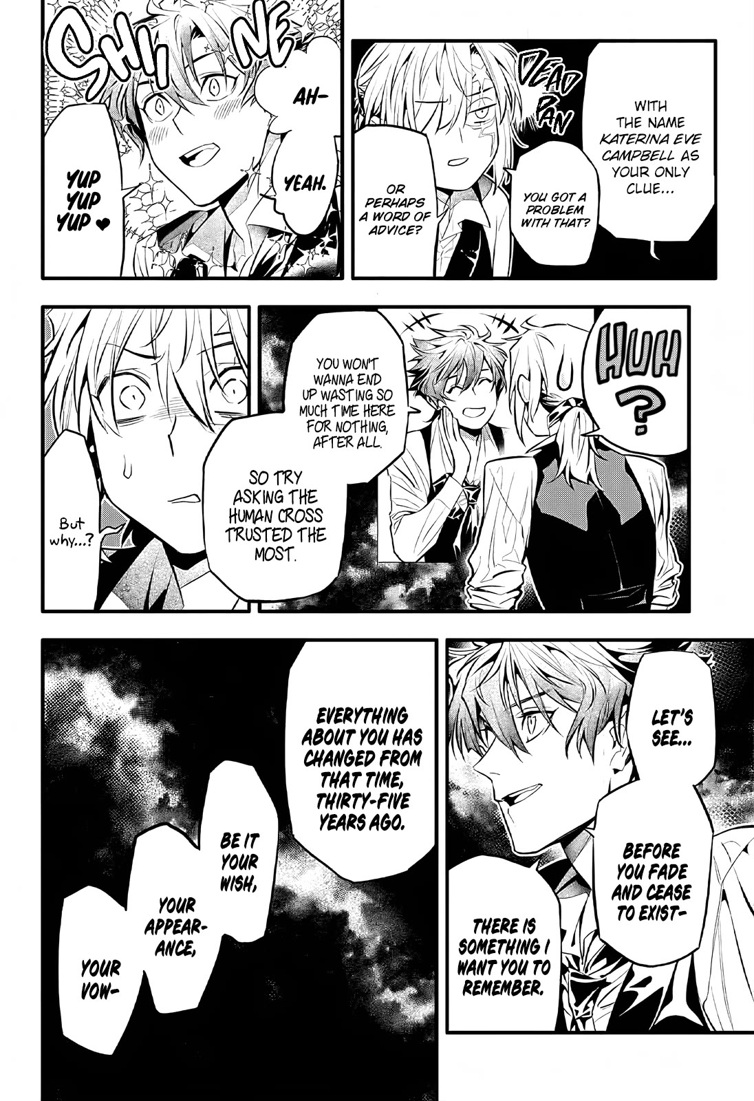 D.Gray-man Chapter 248 page 10 - Chapter 248: Saying Goodbye to A.W - Contact