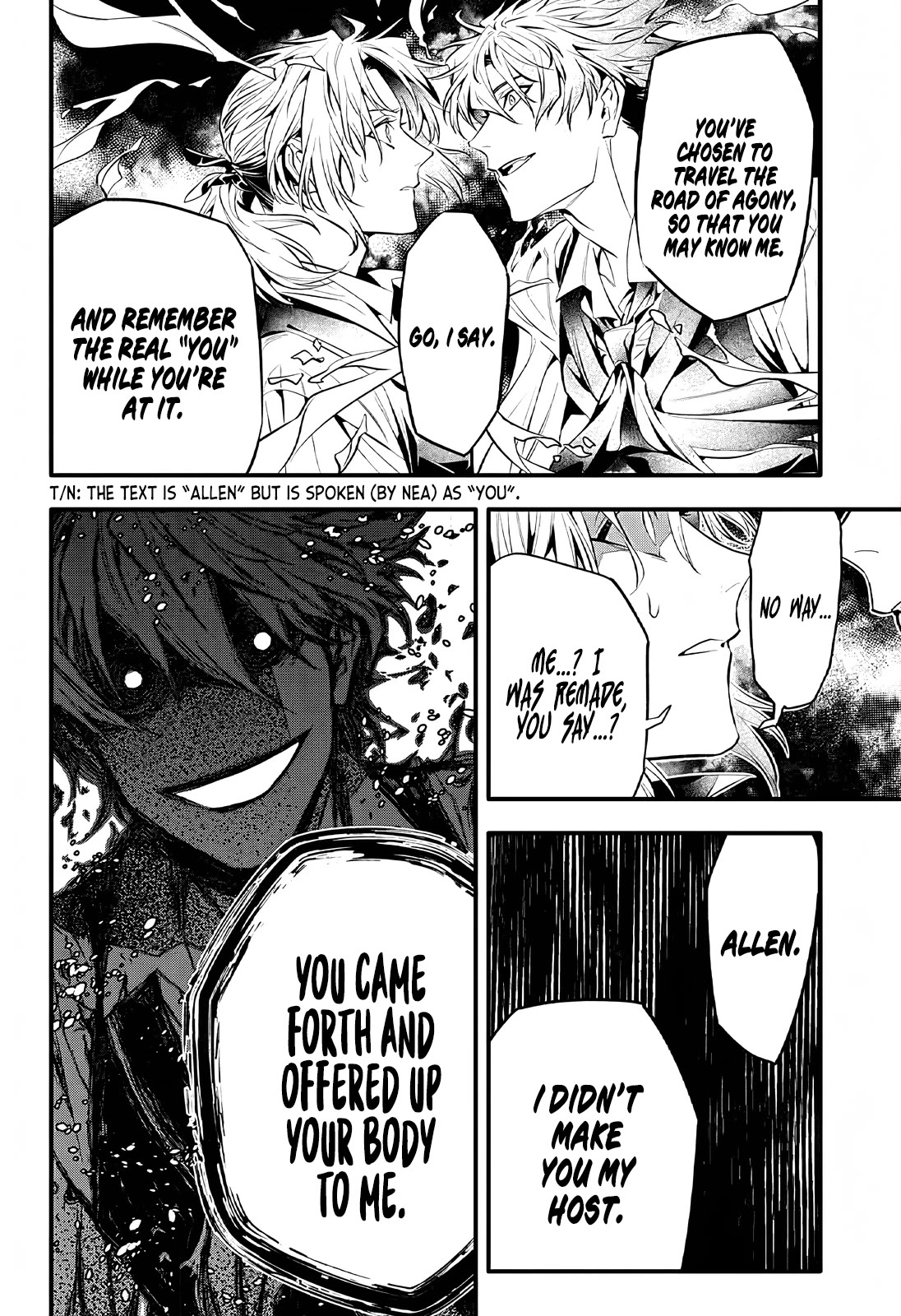 D.Gray-man Chapter 248 page 12 - Chapter 248: Saying Goodbye to A.W - Contact