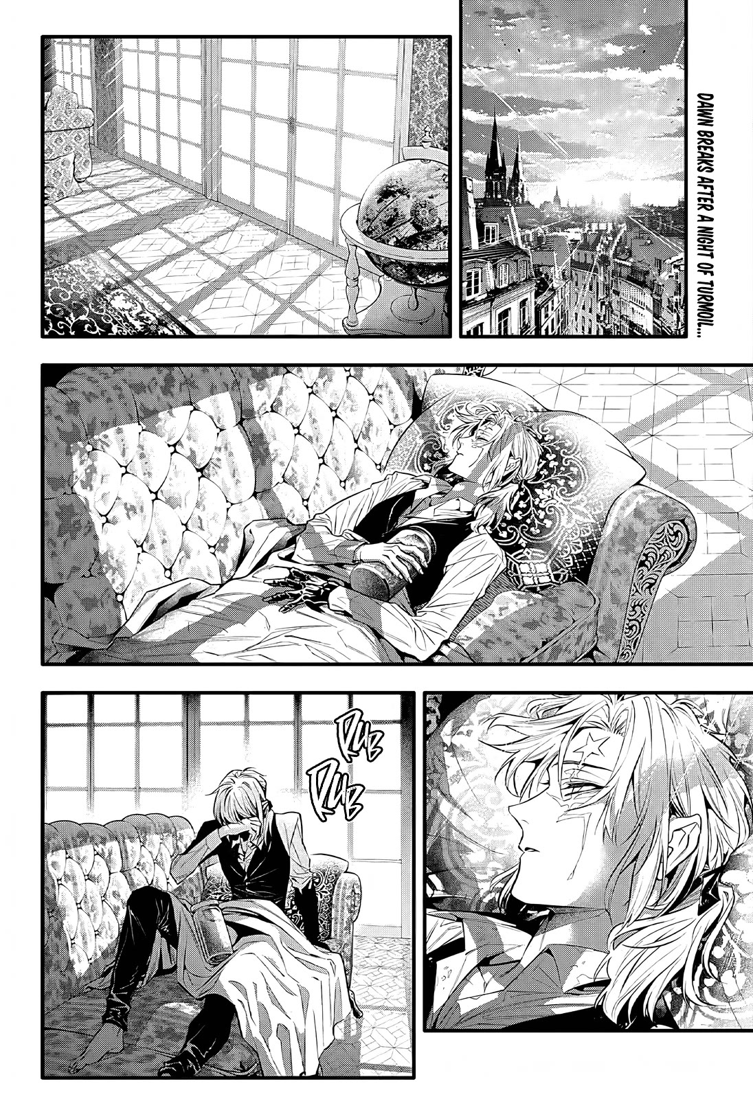 D.Gray-man Chapter 248 page 4 - Chapter 248: Saying Goodbye to A.W - Contact