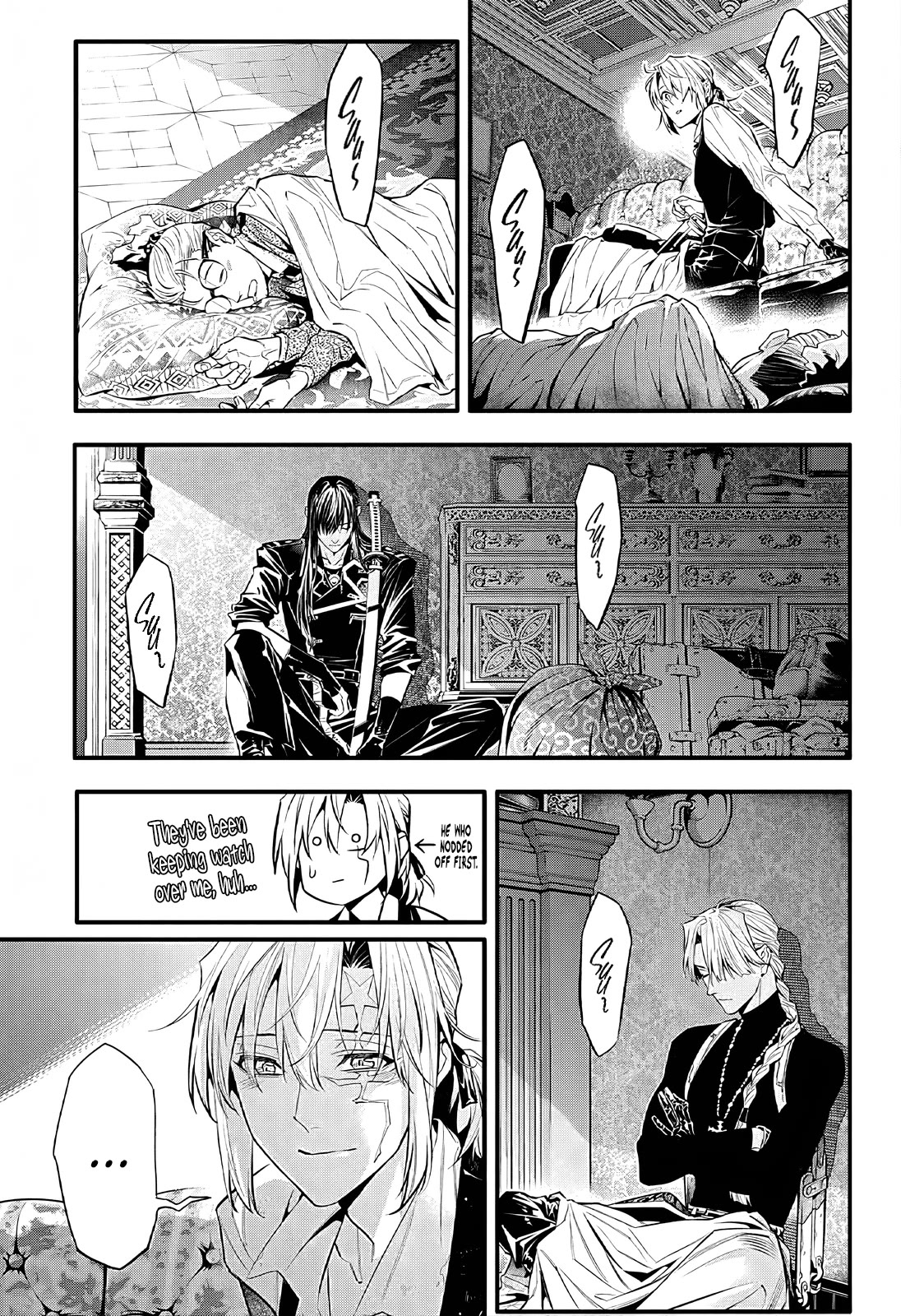 D.Gray-man Chapter 248 page 5 - Chapter 248: Saying Goodbye to A.W - Contact