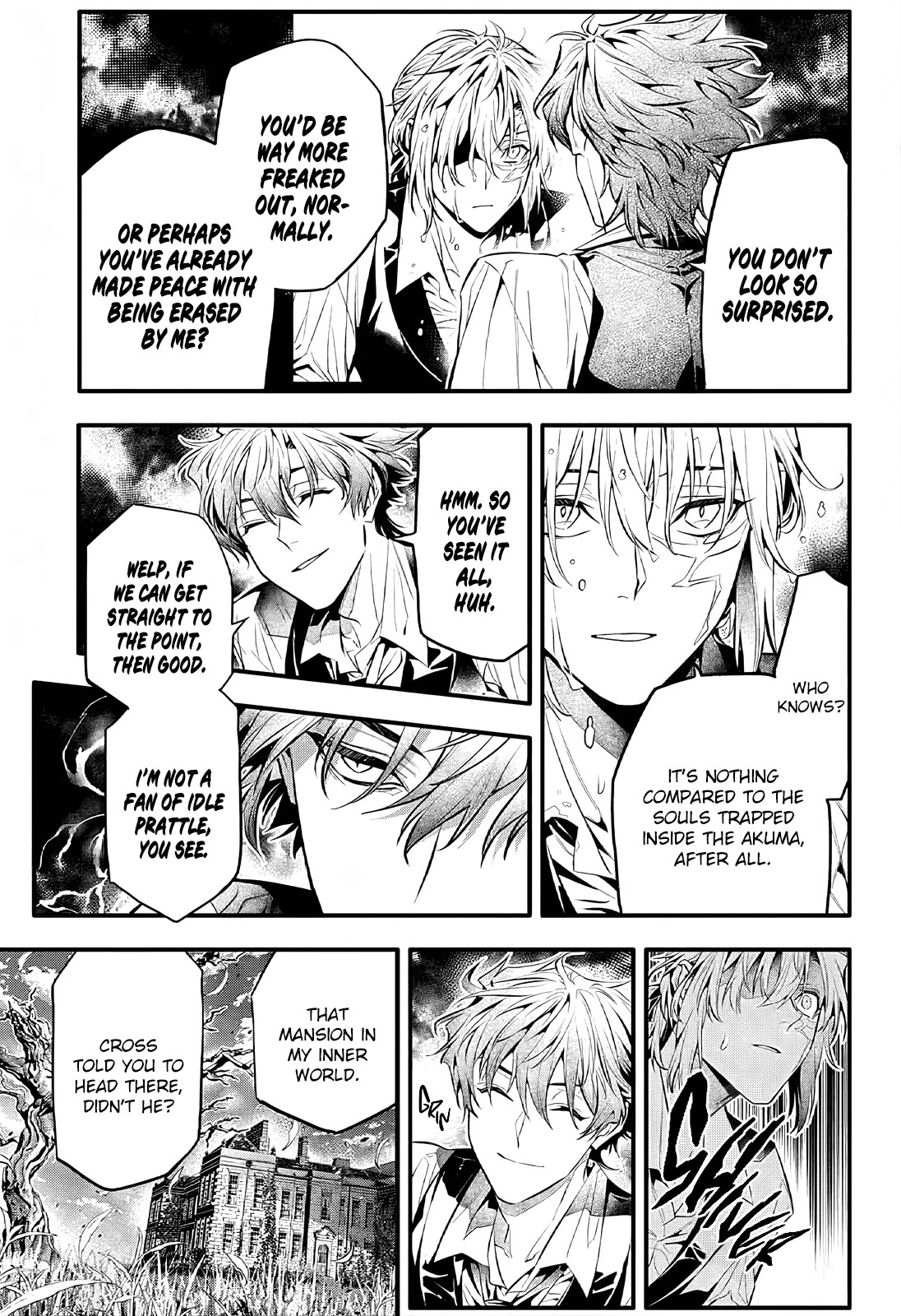 D.Gray-man Chapter 248 page 9 - Chapter 248: Saying Goodbye to A.W - Contact