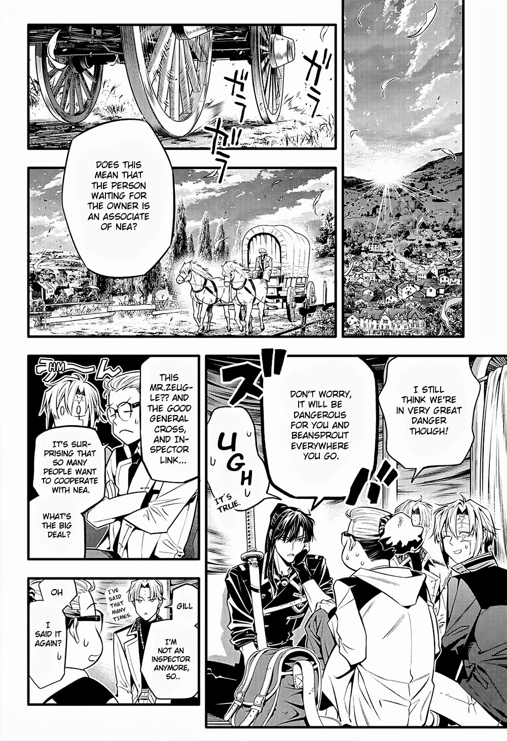 D.Gray-man Chapter 249 page 12 - Chapter 249: Farewell to Allen Walker