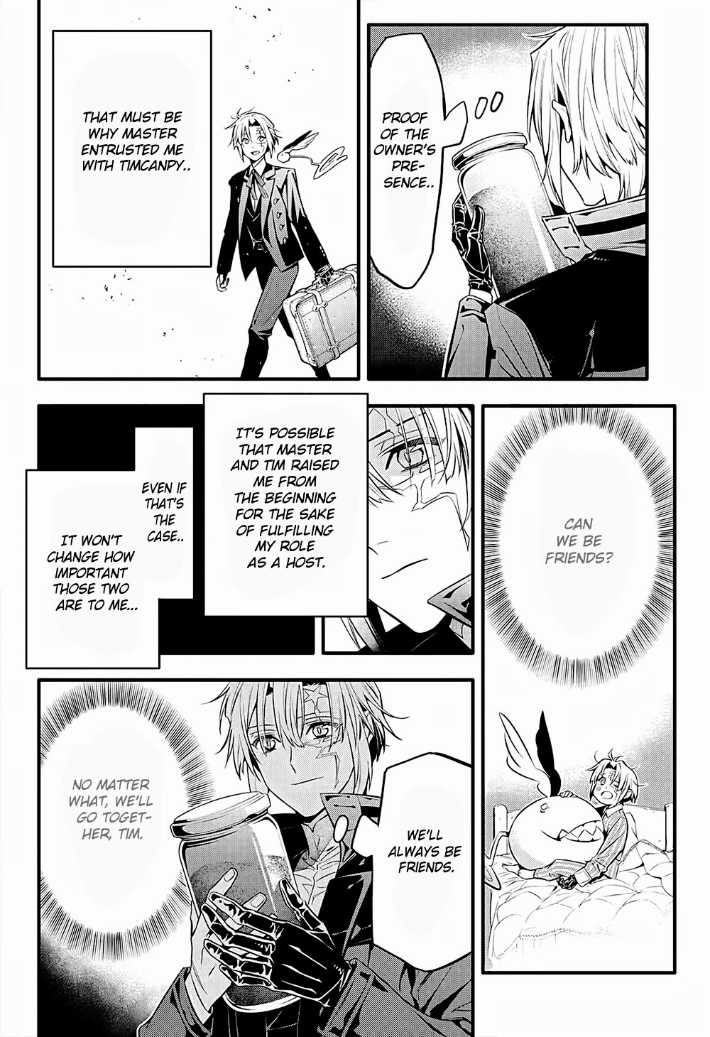 D.Gray-man Chapter 249 page 16 - Chapter 249: Farewell to Allen Walker