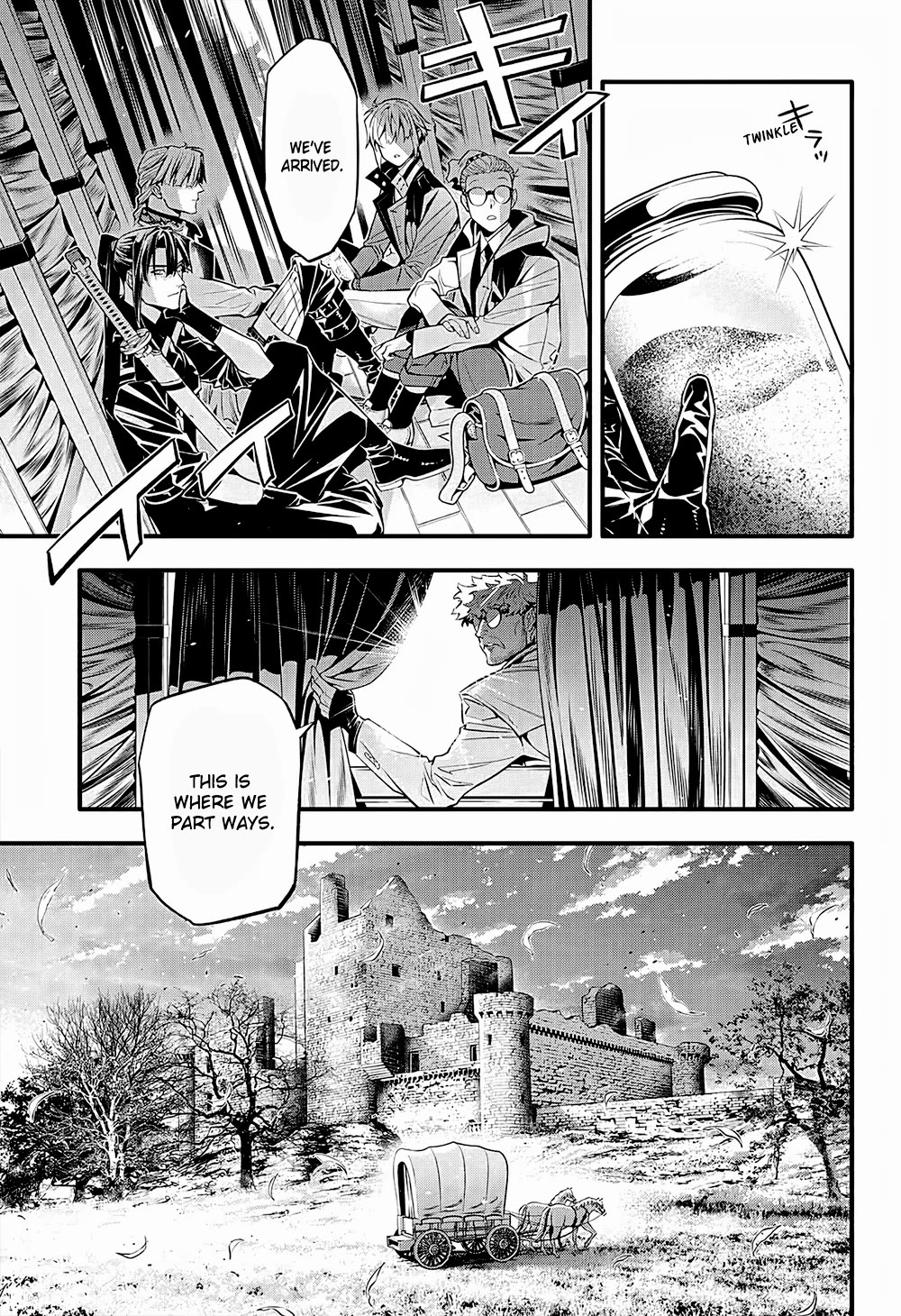 D.Gray-man Chapter 249 page 17 - Chapter 249: Farewell to Allen Walker
