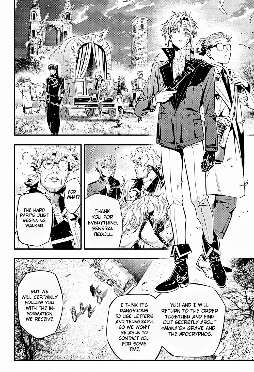D.Gray-man Chapter 249 page 18 - Chapter 249: Farewell to Allen Walker