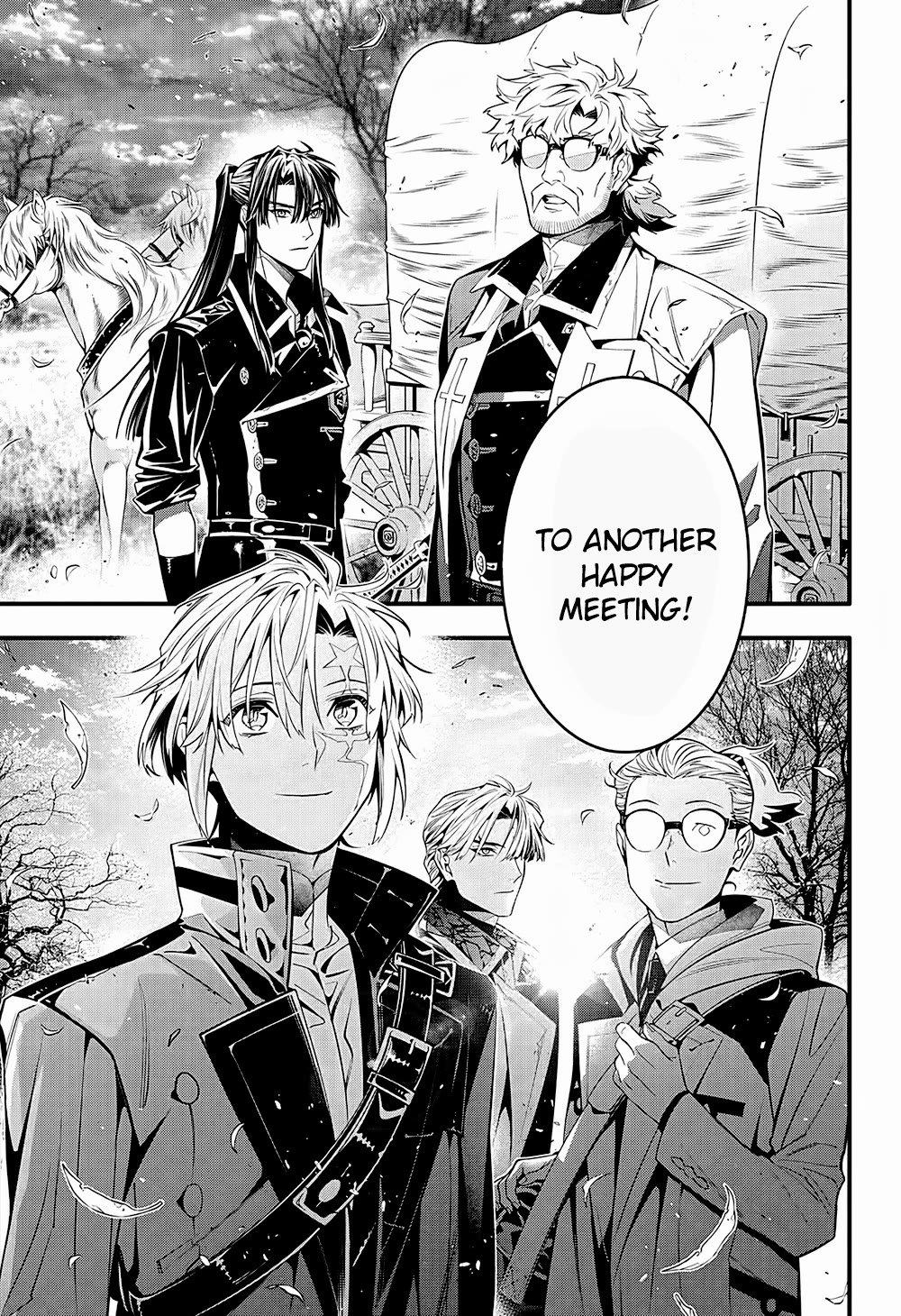 D.Gray-man Chapter 249 page 19 - Chapter 249: Farewell to Allen Walker