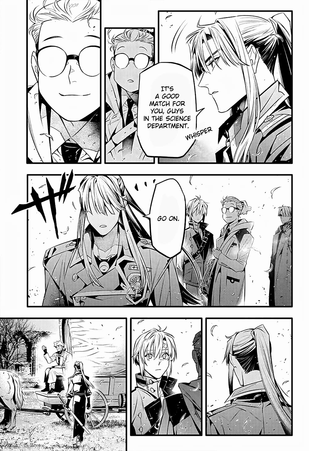 D.Gray-man Chapter 249 page 21 - Chapter 249: Farewell to Allen Walker
