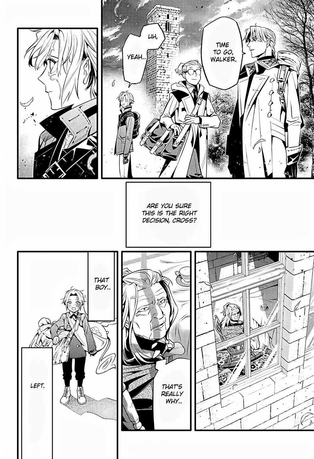 D.Gray-man Chapter 249 page 22 - Chapter 249: Farewell to Allen Walker