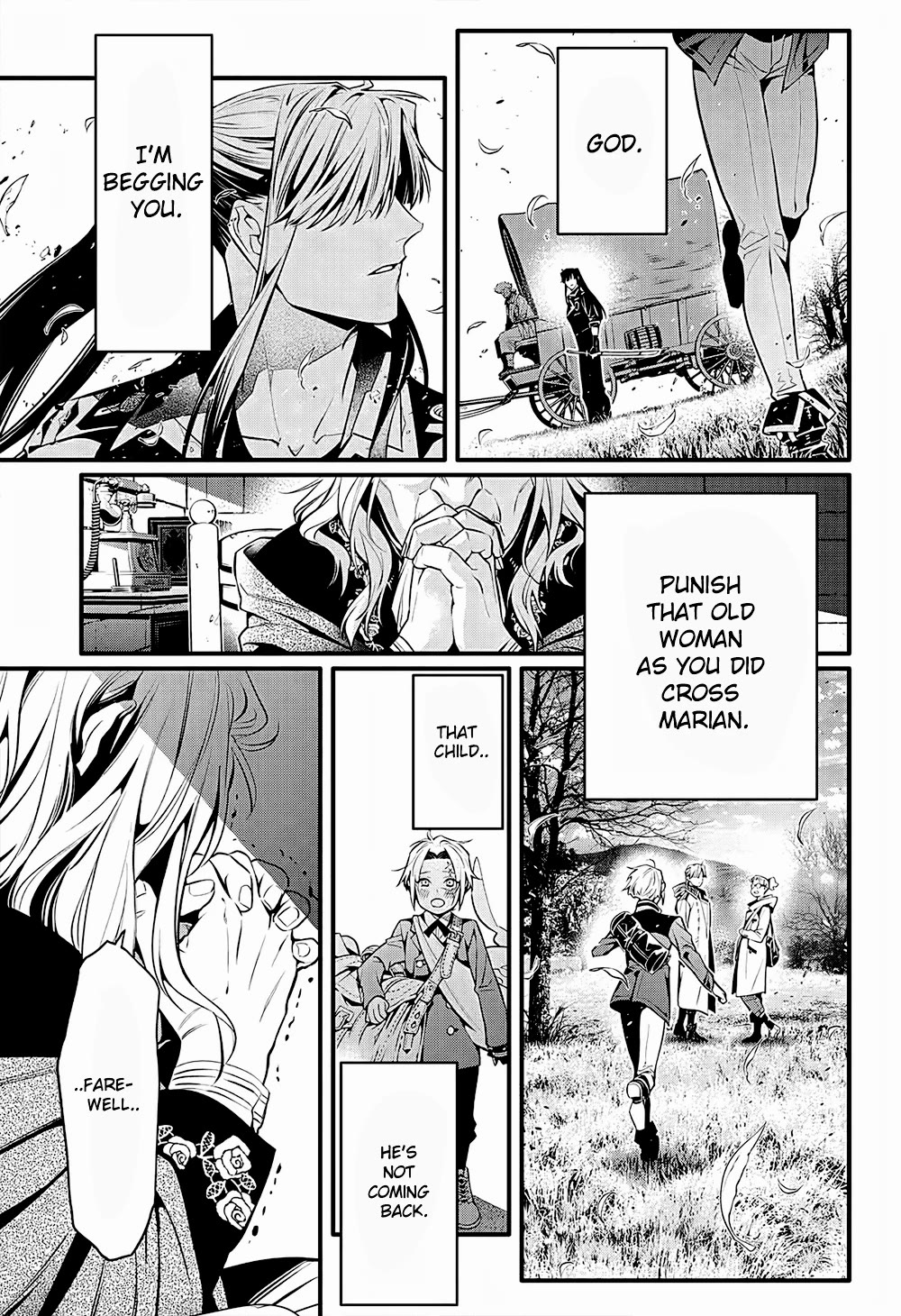 D.Gray-man Chapter 249 page 25 - Chapter 249: Farewell to Allen Walker