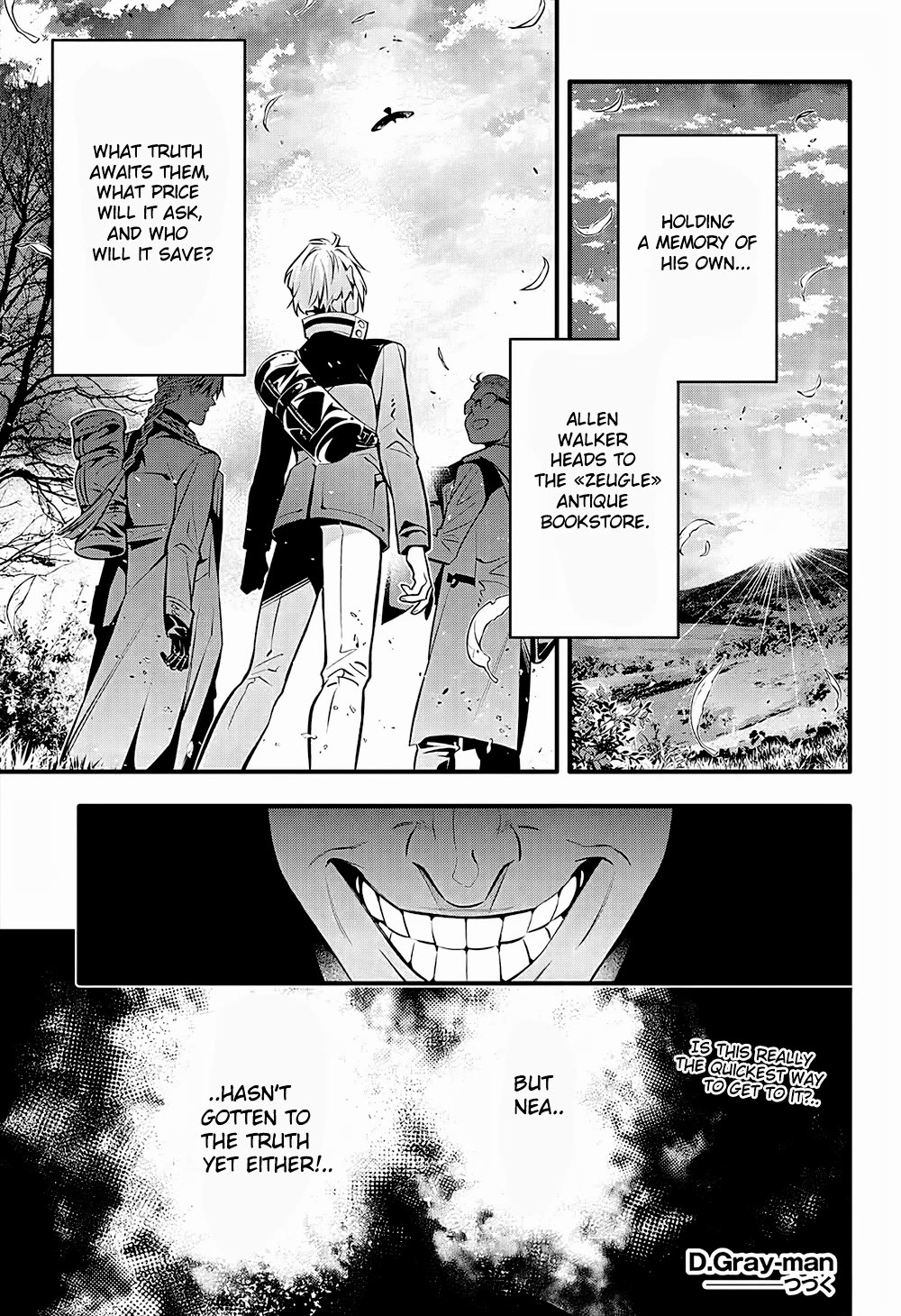 D.Gray-man Chapter 249 page 27 - Chapter 249: Farewell to Allen Walker