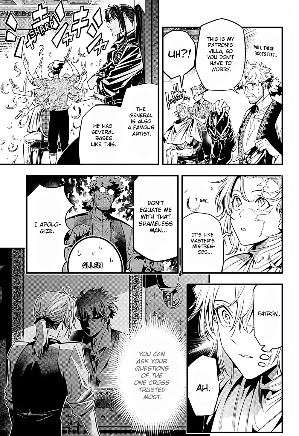 D.Gray-man Chapter 249 page 3 - Chapter 249: Farewell to Allen Walker