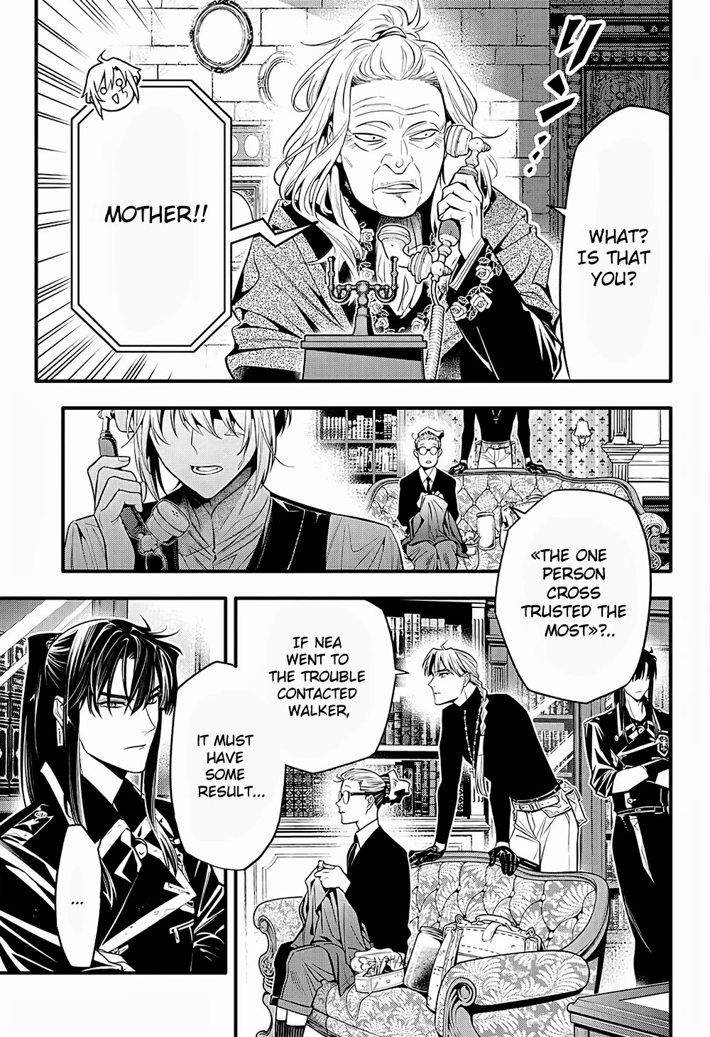 D.Gray-man Chapter 249 page 5 - Chapter 249: Farewell to Allen Walker