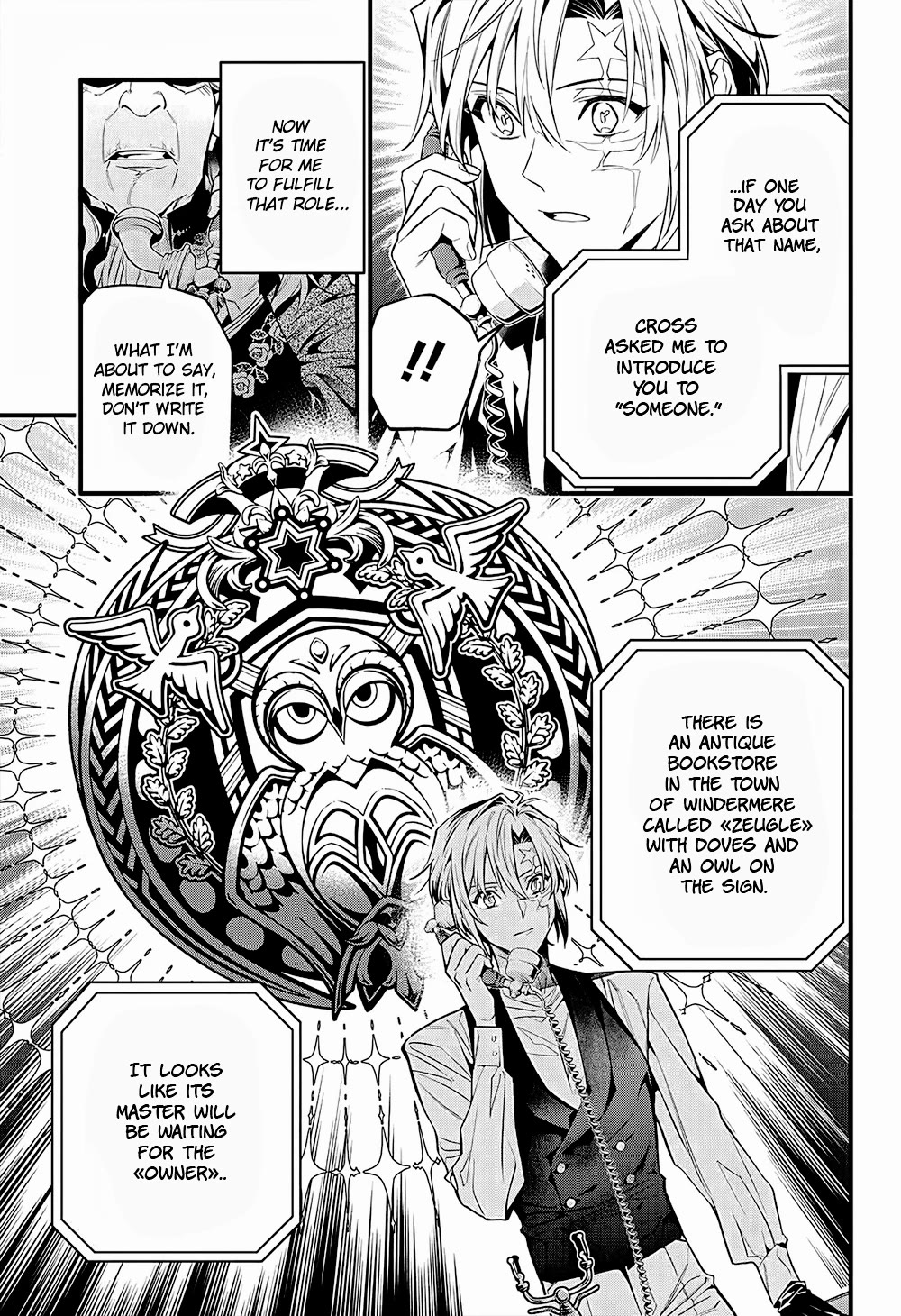 D.Gray-man Chapter 249 page 9 - Chapter 249: Farewell to Allen Walker