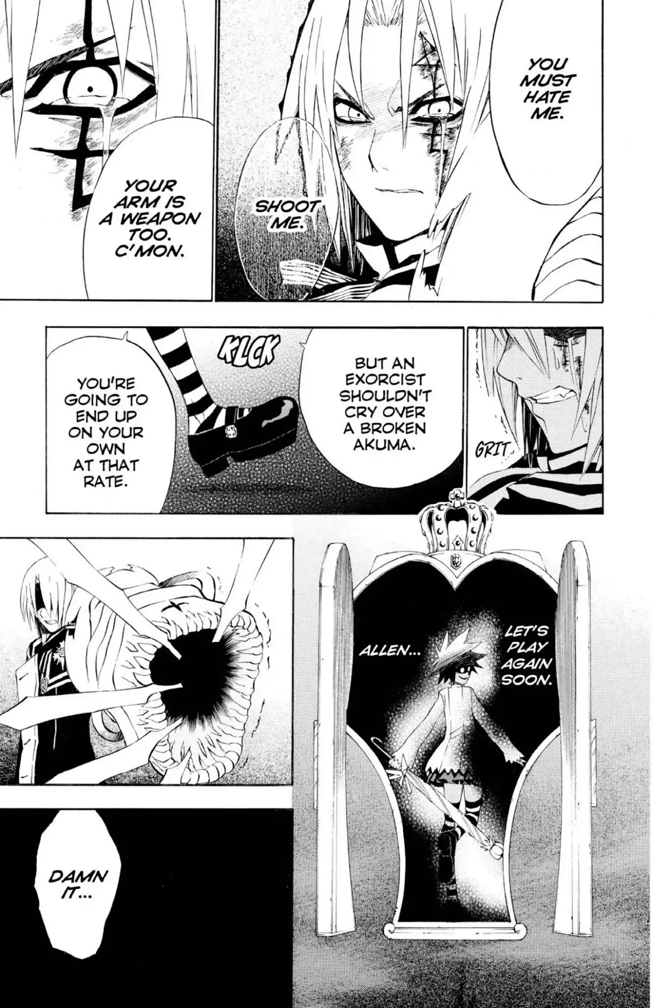 D.Gray-man Chapter 25 page 19 - Chapter 25: Vol.3 The 25th Night: Regenerate
