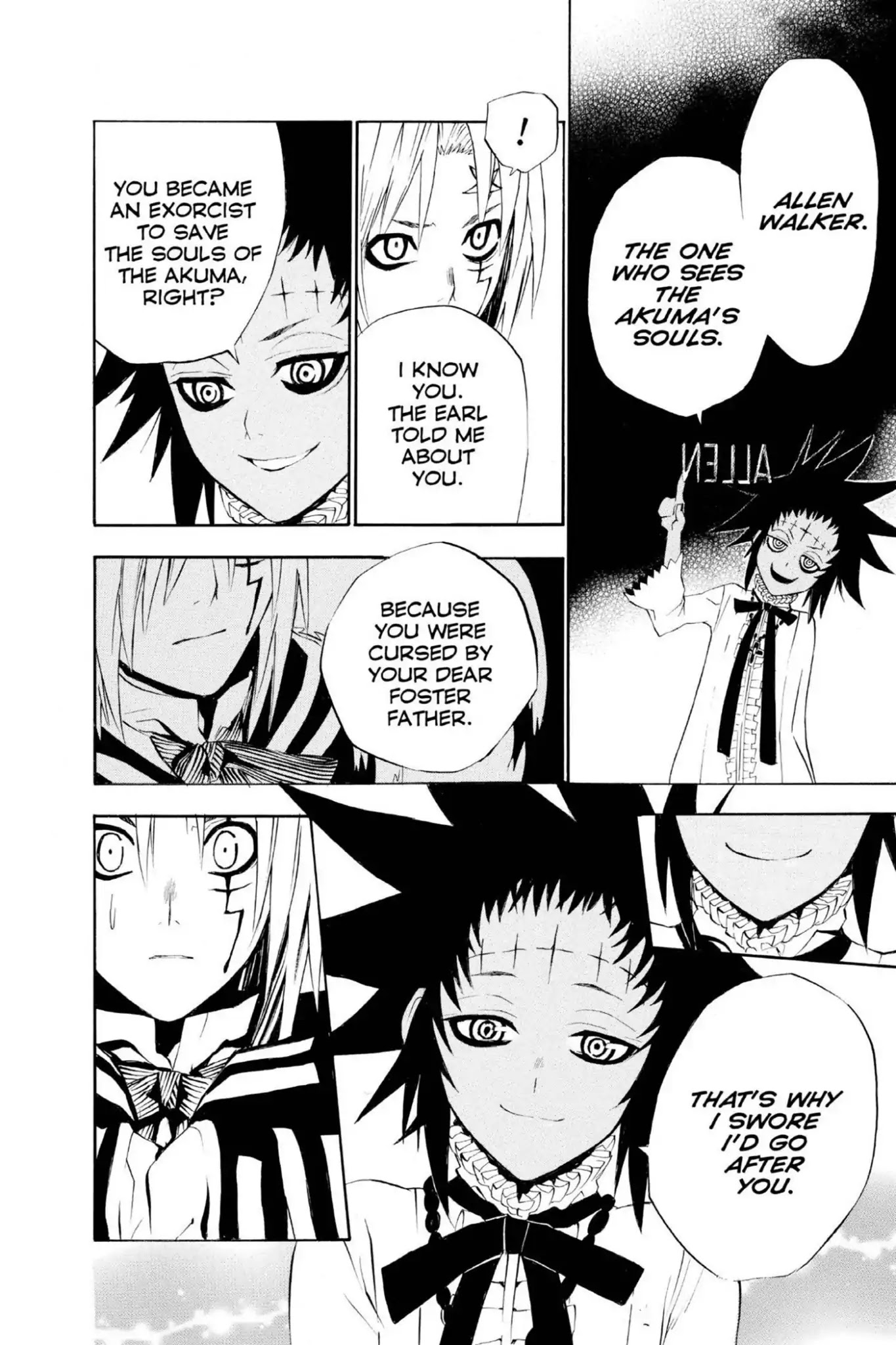 D.Gray-man Chapter 25 page 7 - Chapter 25: Vol.3 The 25th Night: Regenerate