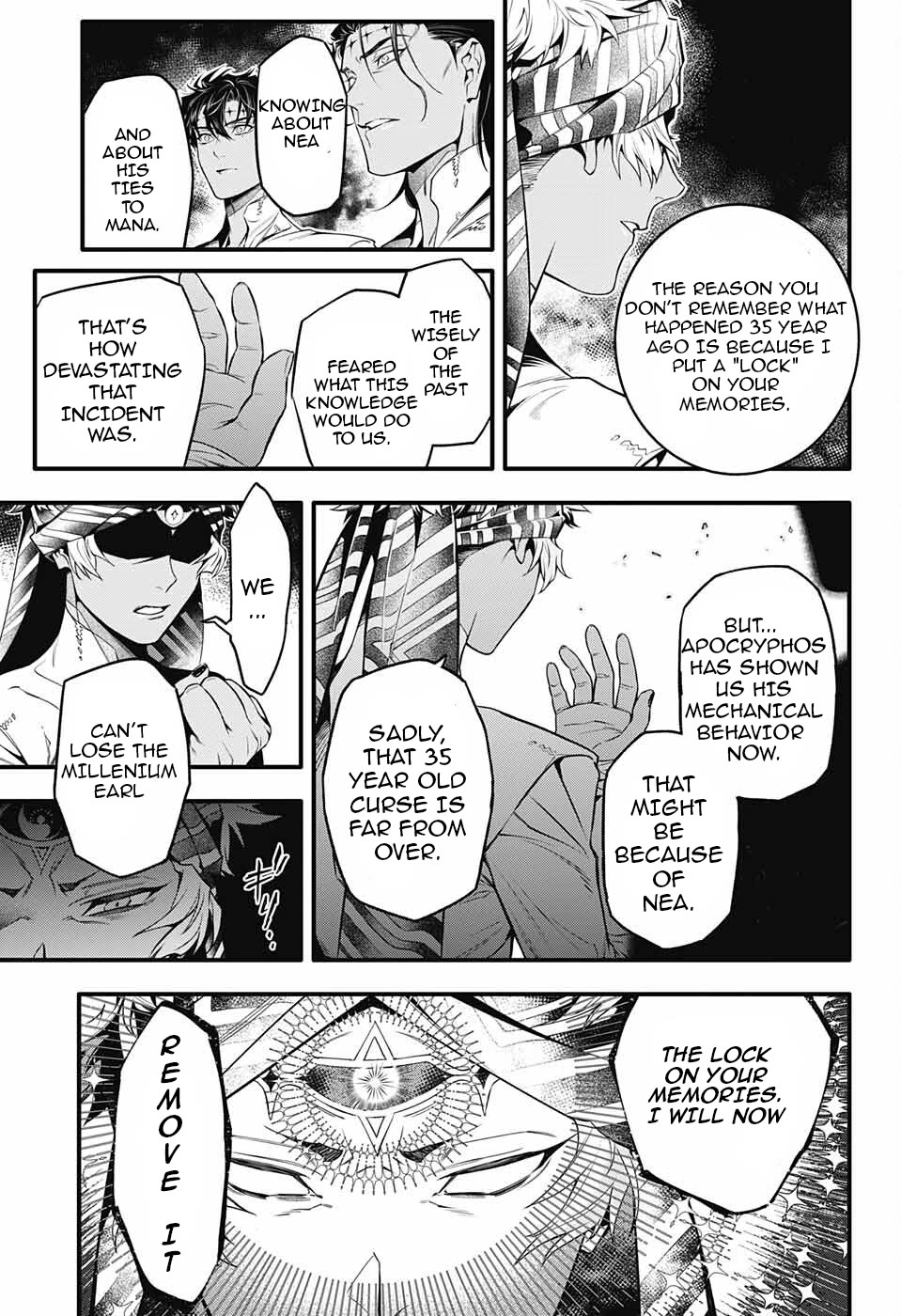 D.Gray-man Chapter 250 page 10 - Chapter 250: Curse's End