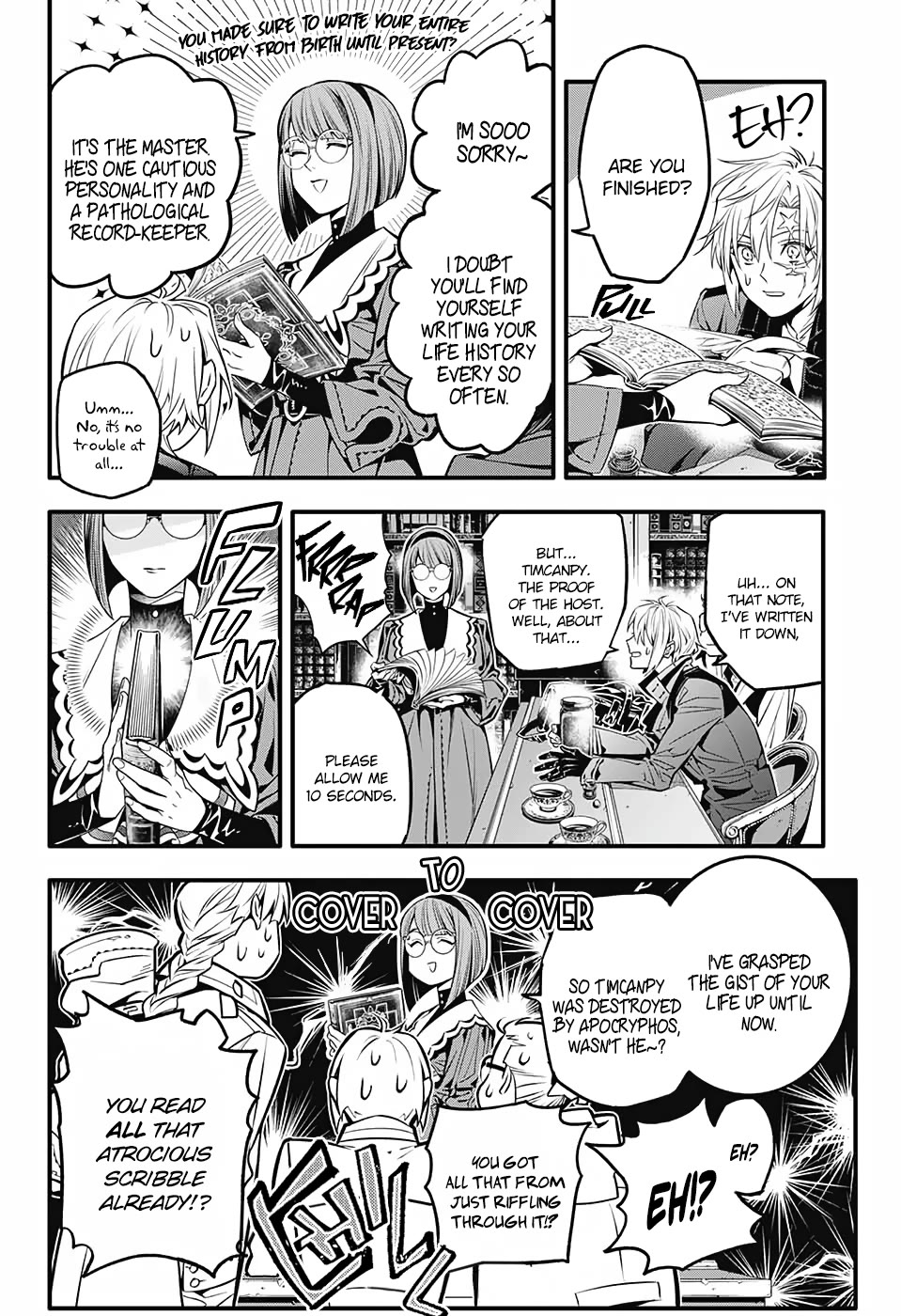D.Gray-man Chapter 251 page 10 - Chapter 251: The Zoogle Antique Bookshop