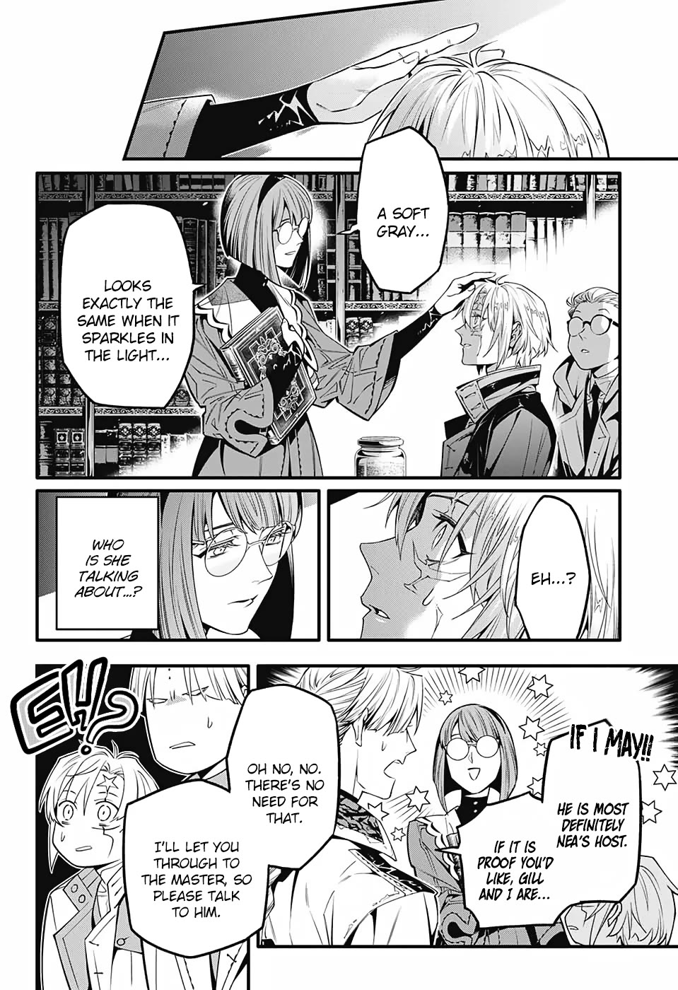 D.Gray-man Chapter 251 page 12 - Chapter 251: The Zoogle Antique Bookshop