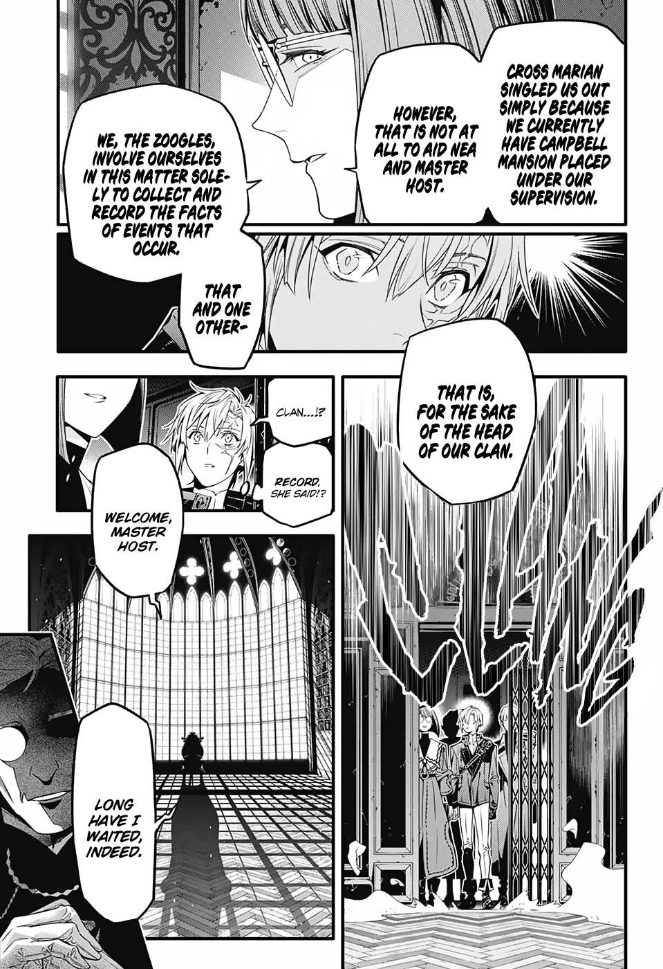 D.Gray-man Chapter 251 page 15 - Chapter 251: The Zoogle Antique Bookshop