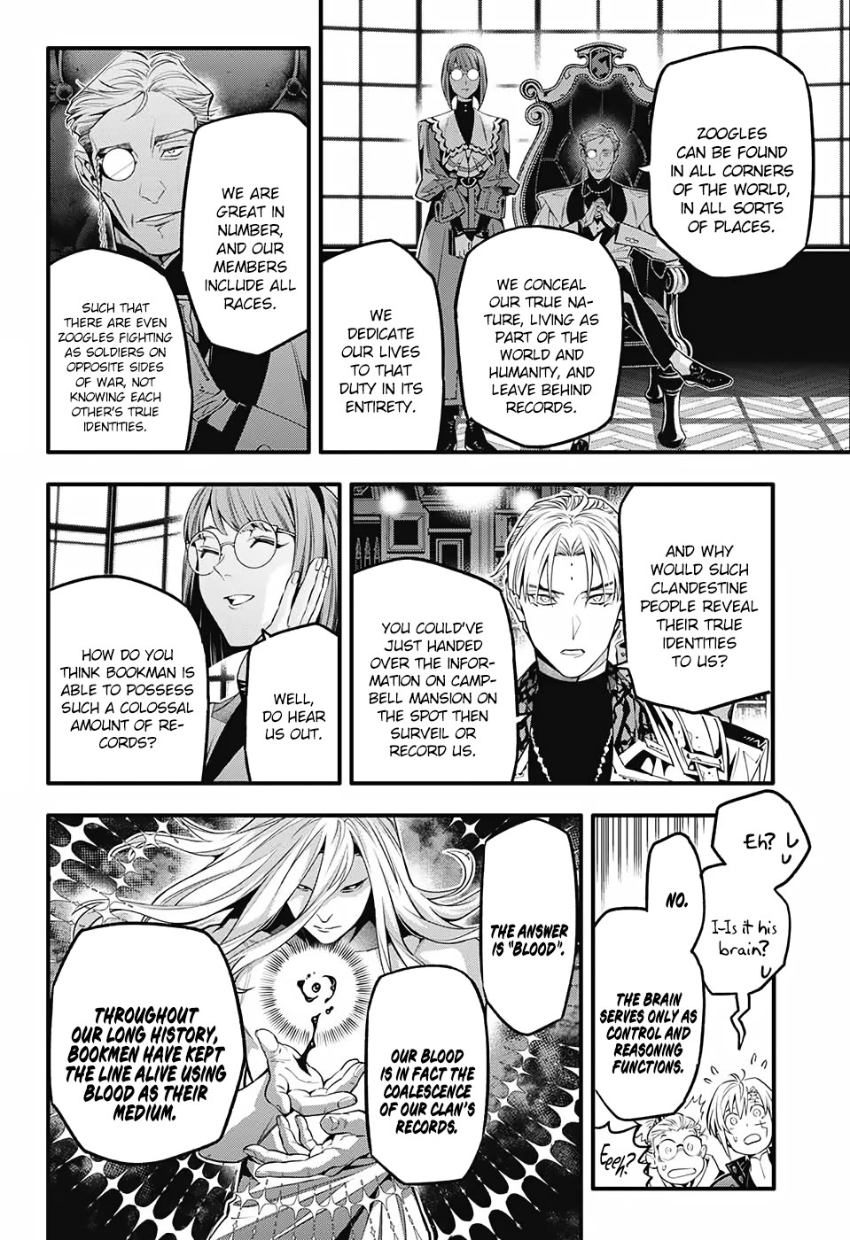 D.Gray-man Chapter 251 page 18 - Chapter 251: The Zoogle Antique Bookshop