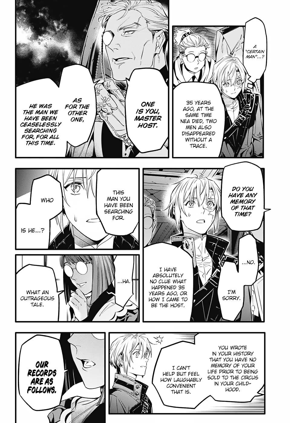 D.Gray-man Chapter 251 page 20 - Chapter 251: The Zoogle Antique Bookshop