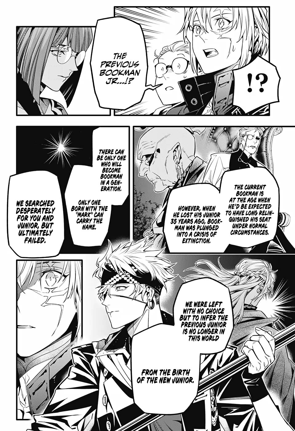 D.Gray-man Chapter 251 page 22 - Chapter 251: The Zoogle Antique Bookshop
