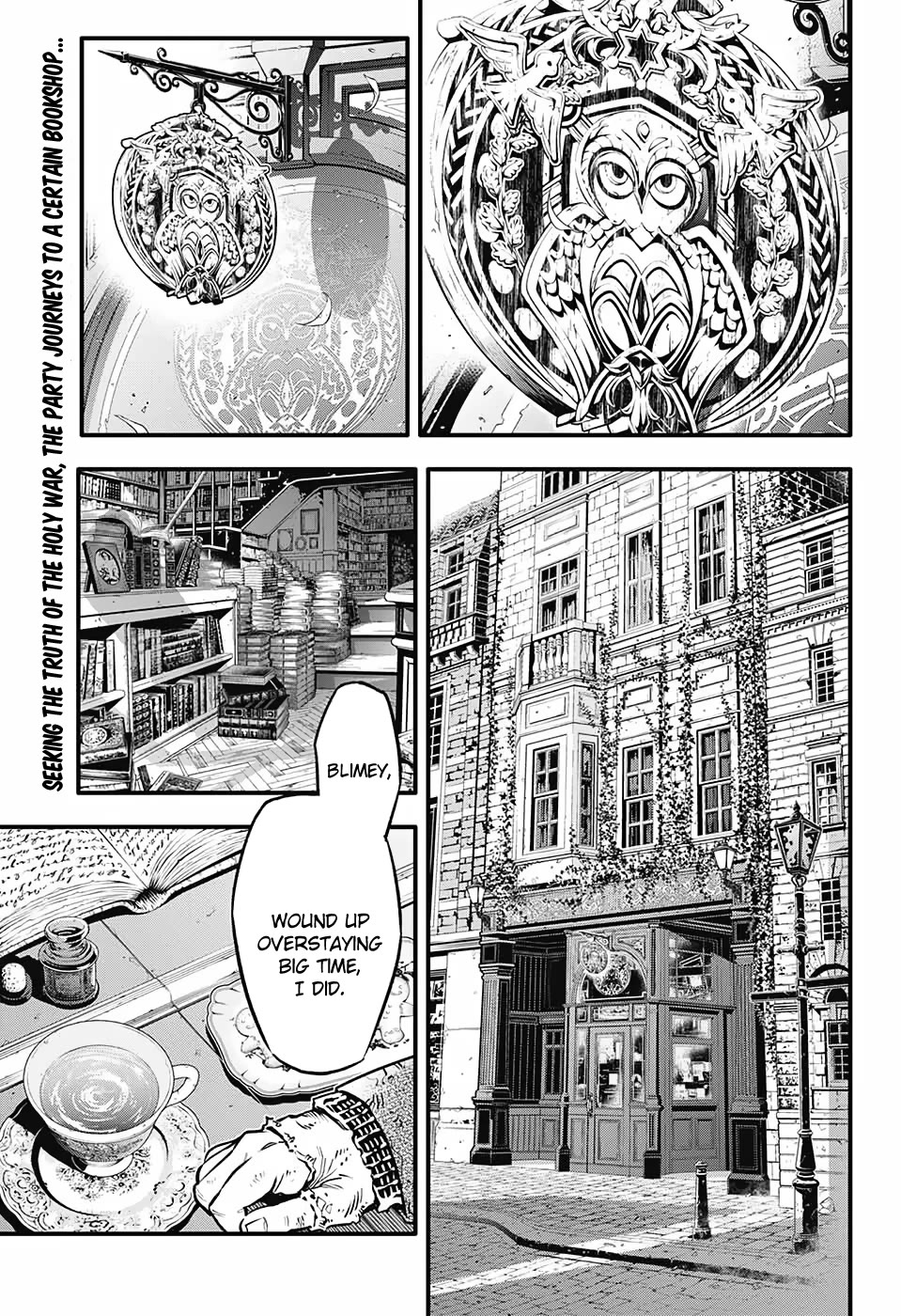 D.Gray-man Chapter 251 page 3 - Chapter 251: The Zoogle Antique Bookshop