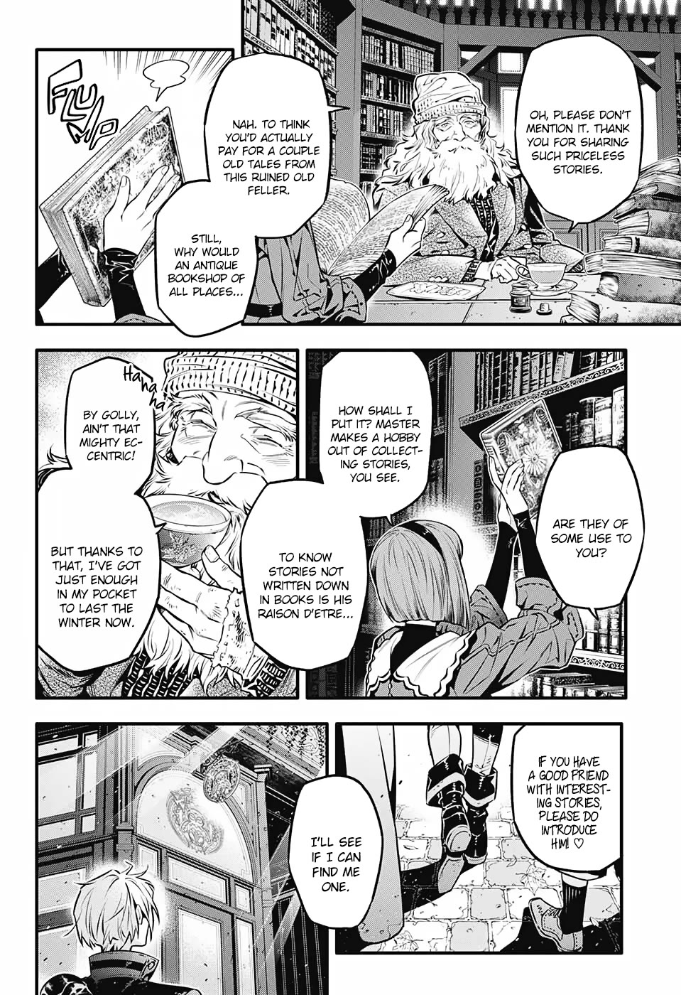 D.Gray-man Chapter 251 page 4 - Chapter 251: The Zoogle Antique Bookshop