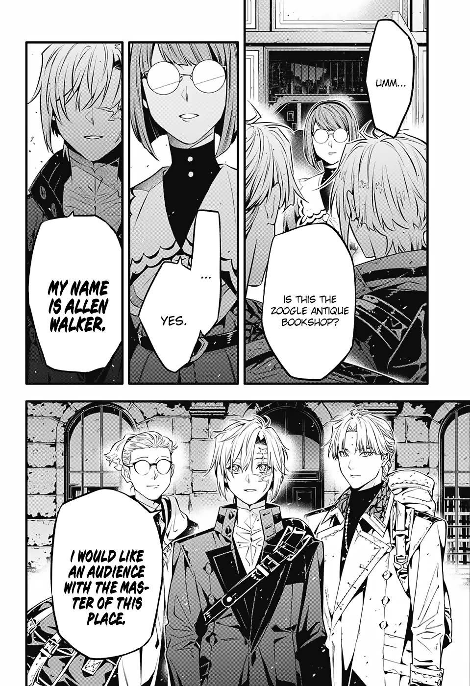 D.Gray-man Chapter 251 page 6 - Chapter 251: The Zoogle Antique Bookshop