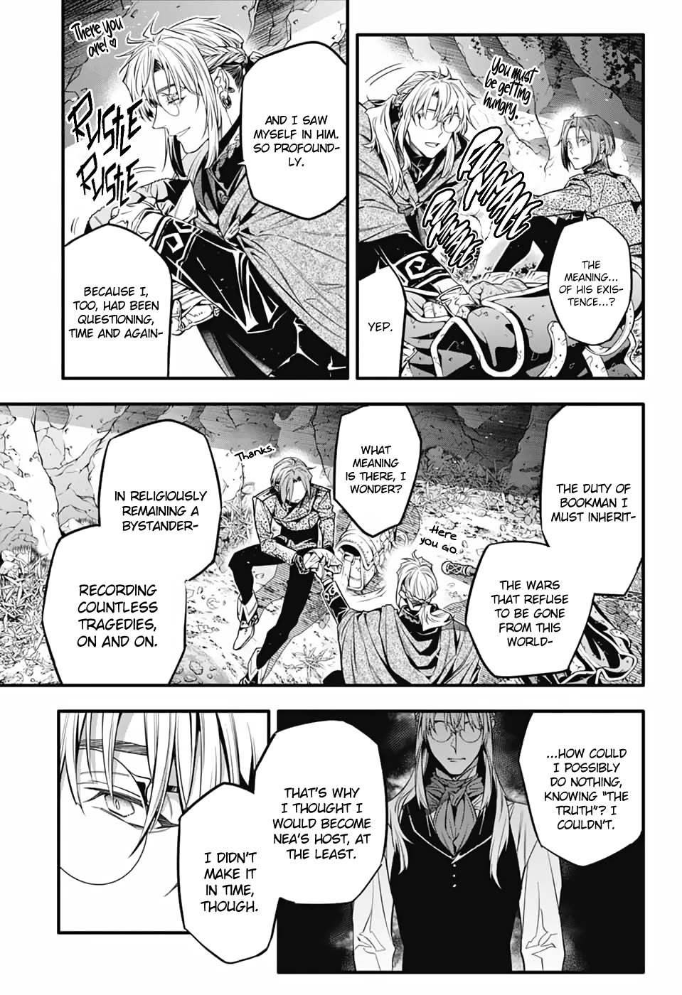 D.Gray-man Chapter 252 page 12 - Chapter 252: The Other Bookman Jr.