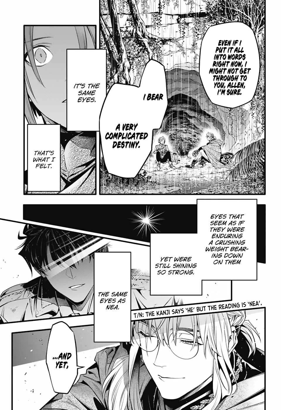 D.Gray-man Chapter 252 page 14 - Chapter 252: The Other Bookman Jr.