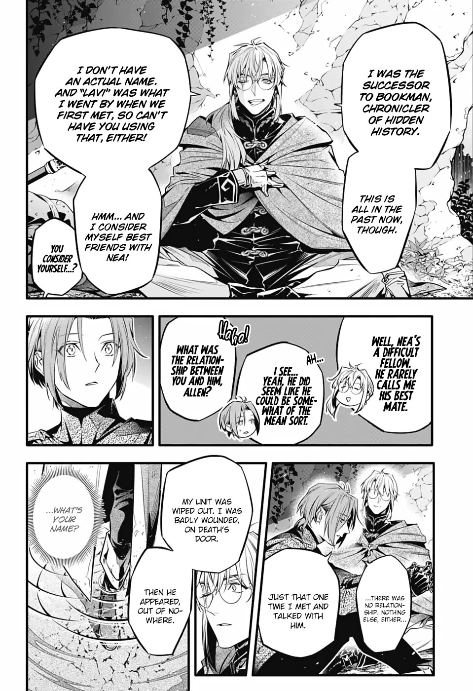 D.Gray-man Chapter 252 page 9 - Chapter 252: The Other Bookman Jr.