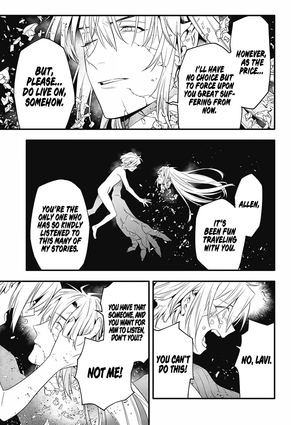 D.Gray-man Chapter 253 page 15 - Chapter 253: If It Is Indeed Fate, We’ll Meet Again Someday (1/2)