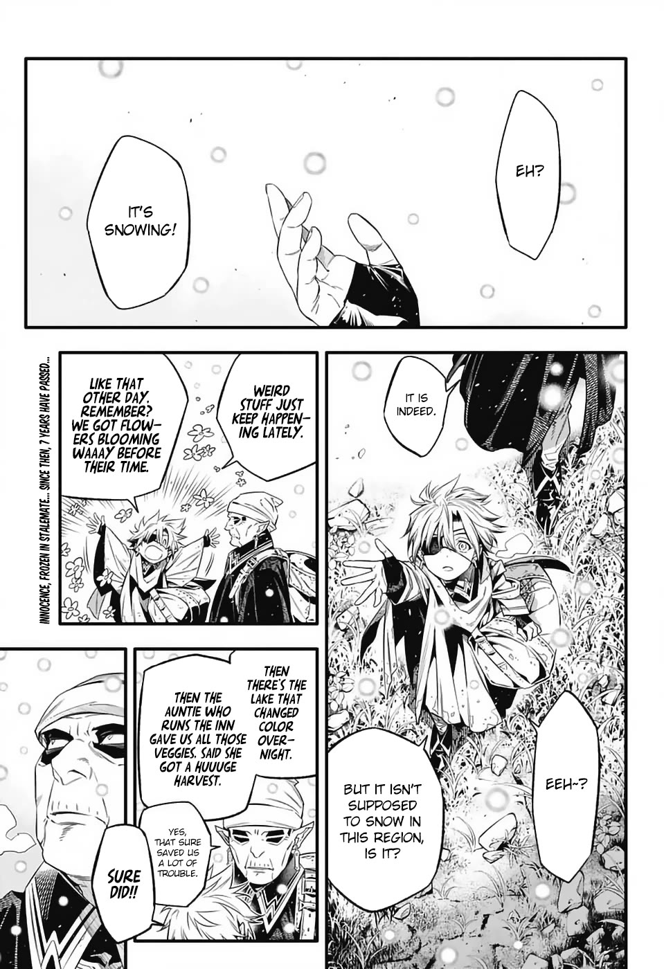 D.Gray-man Chapter 254 page 1 - Chapter 254: If It Is Indeed Fate, We’ll Meet Again Someday (2/2)