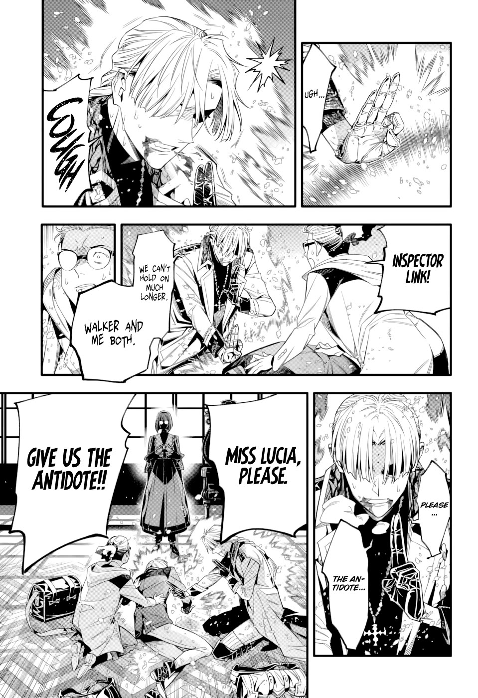 D.Gray-man Chapter 255 page 10 - Chapter 255: A Guardian Bathed in Silvery Light