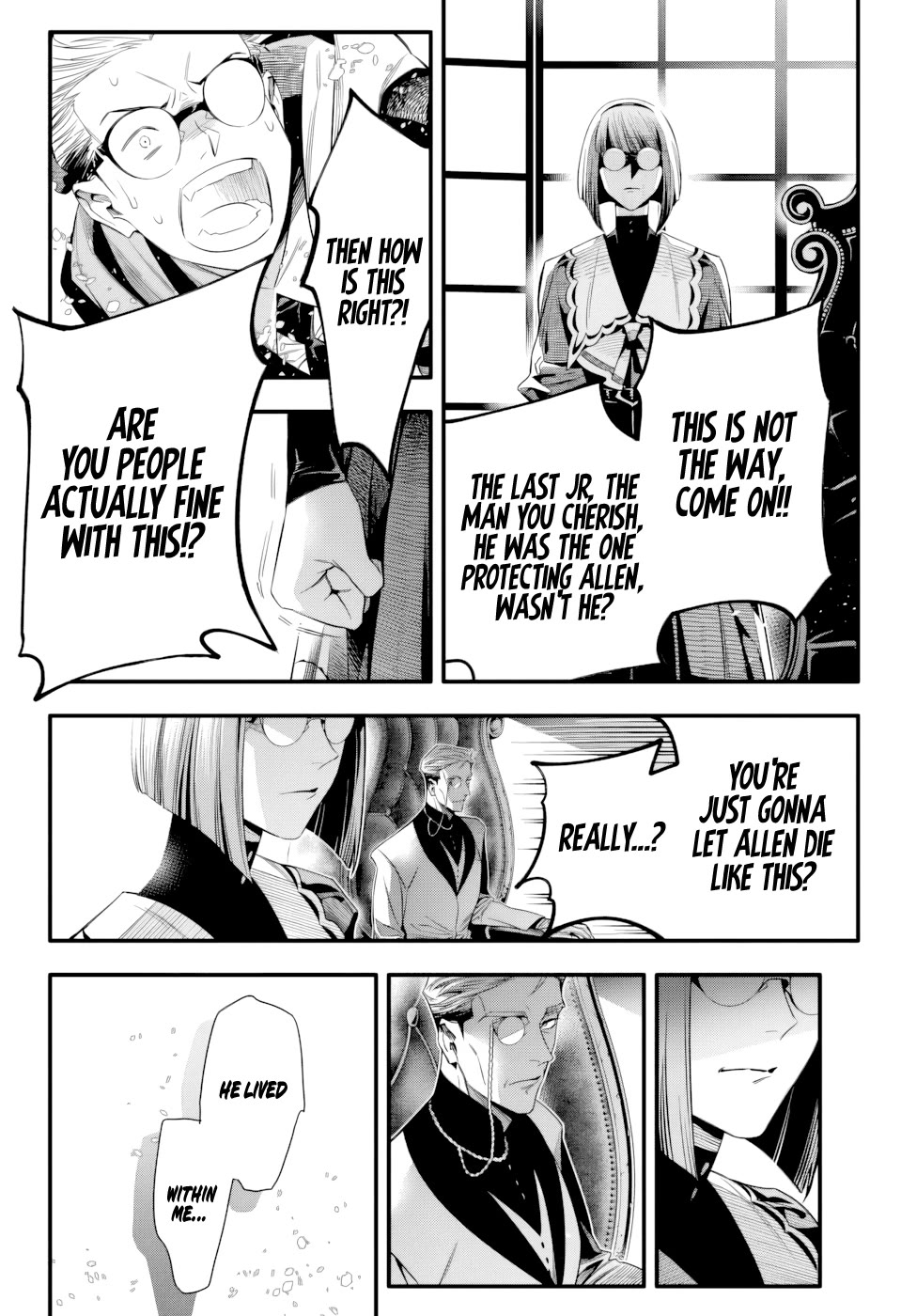 D.Gray-man Chapter 255 page 11 - Chapter 255: A Guardian Bathed in Silvery Light