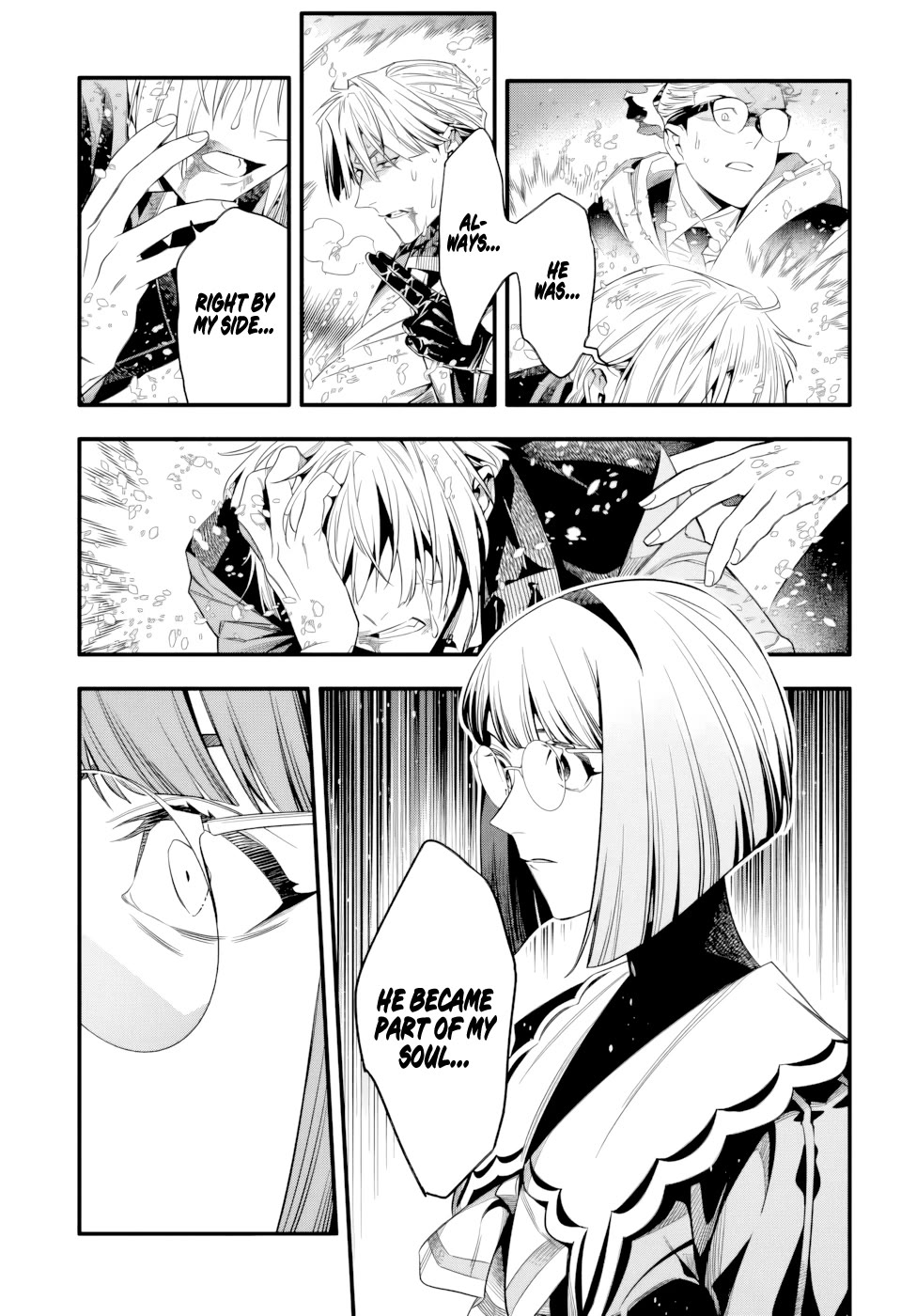 D.Gray-man Chapter 255 page 12 - Chapter 255: A Guardian Bathed in Silvery Light