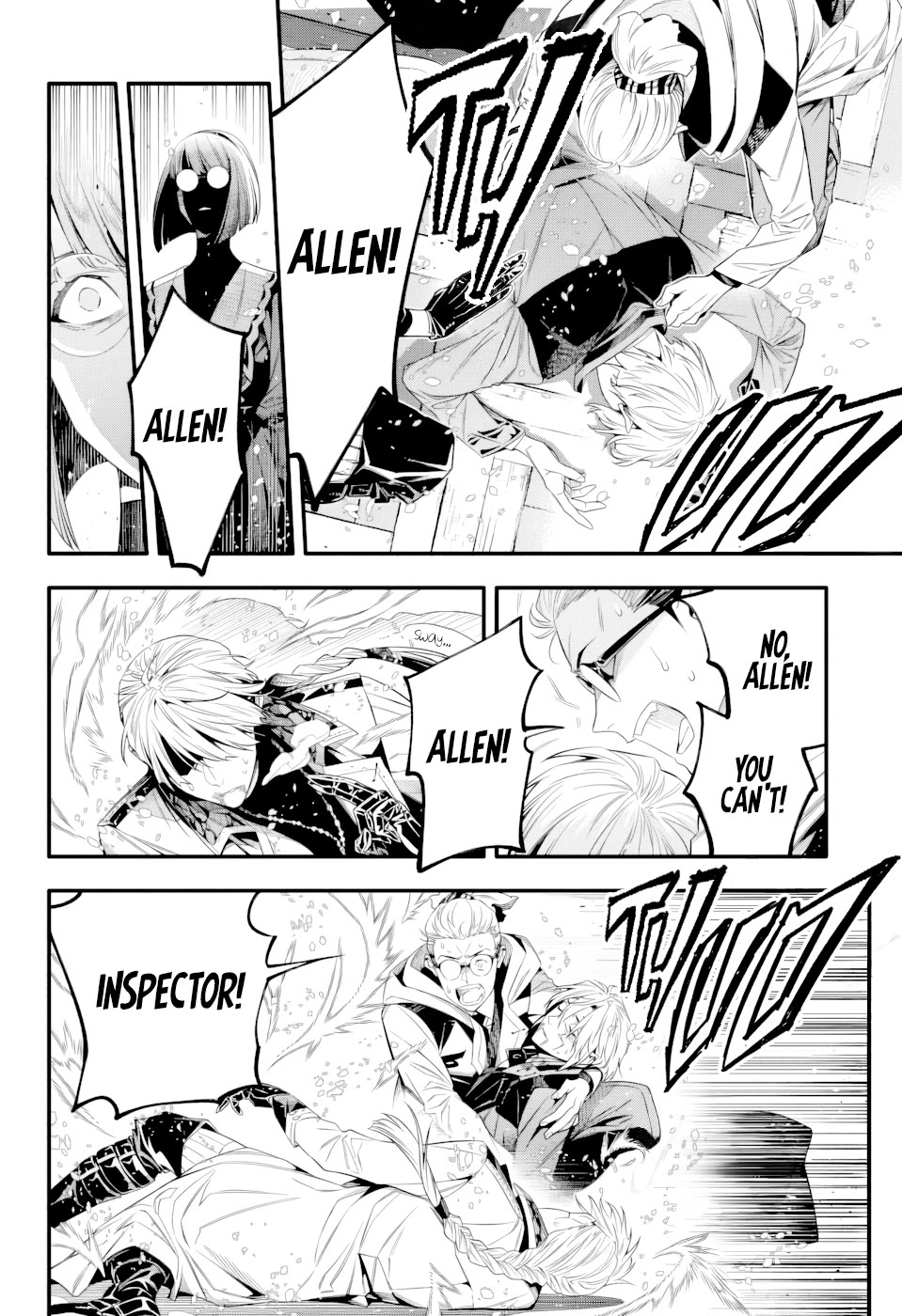 D.Gray-man Chapter 255 page 13 - Chapter 255: A Guardian Bathed in Silvery Light