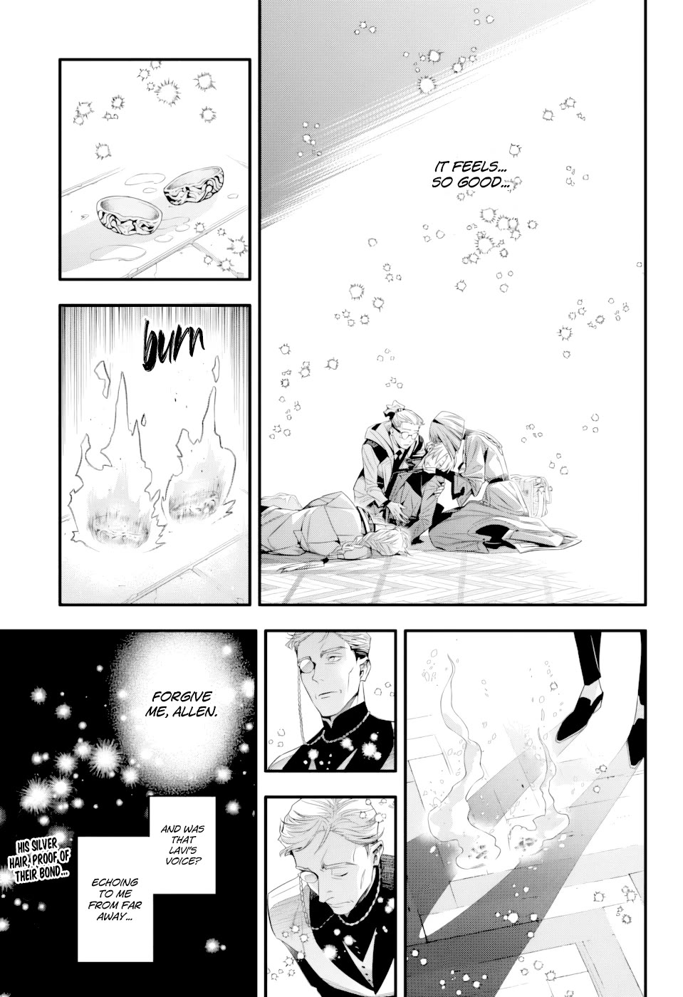 D.Gray-man Chapter 255 page 18 - Chapter 255: A Guardian Bathed in Silvery Light