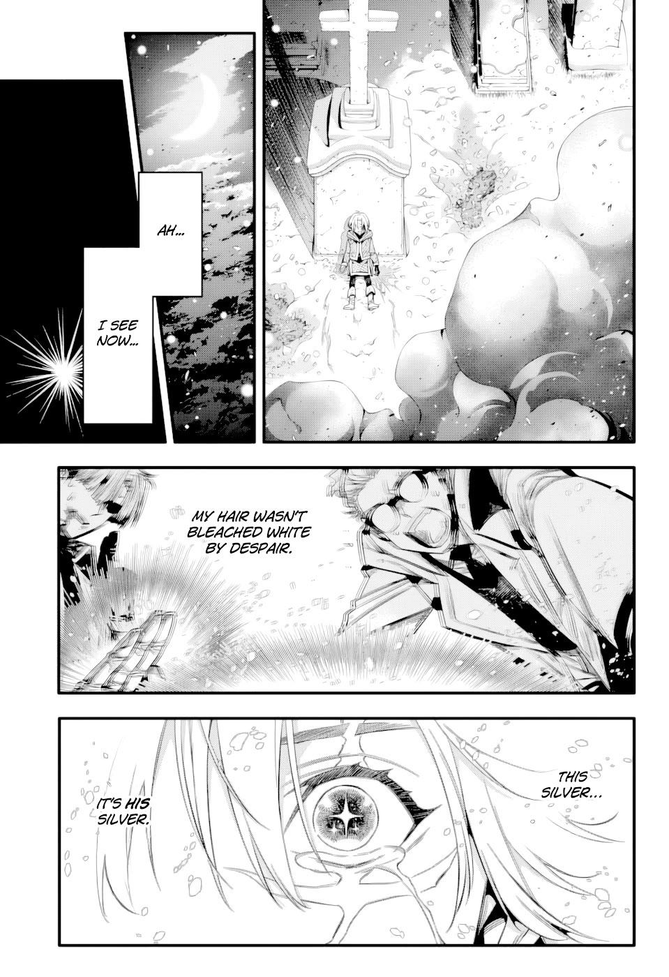 D.Gray-man Chapter 255 page 6 - Chapter 255: A Guardian Bathed in Silvery Light