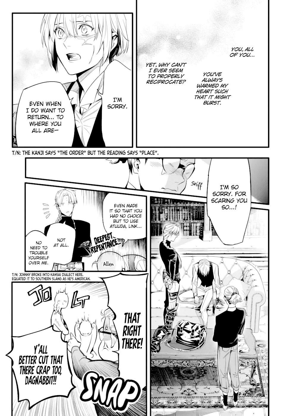 D.Gray-man Chapter 256 page 11 - Chapter 256: He Who Will Live to See the End