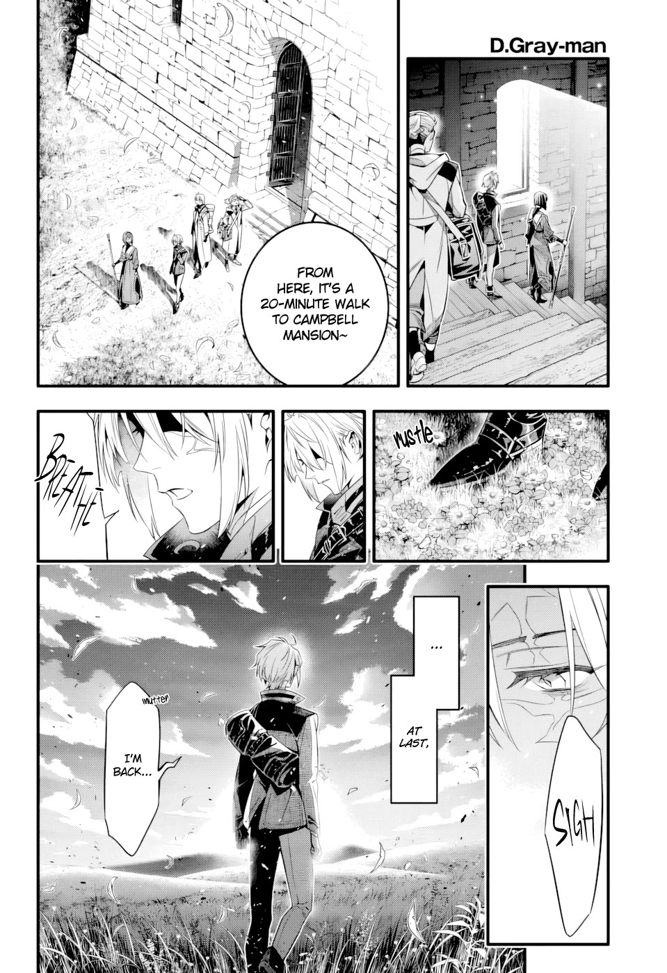 D.Gray-man Chapter 256 page 19 - Chapter 256: He Who Will Live to See the End