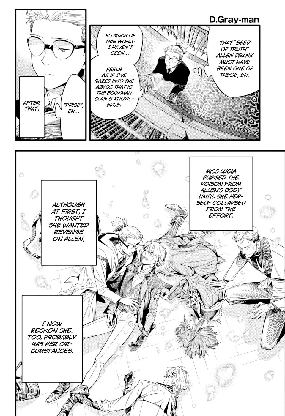 D.Gray-man Chapter 256 page 4 - Chapter 256: He Who Will Live to See the End