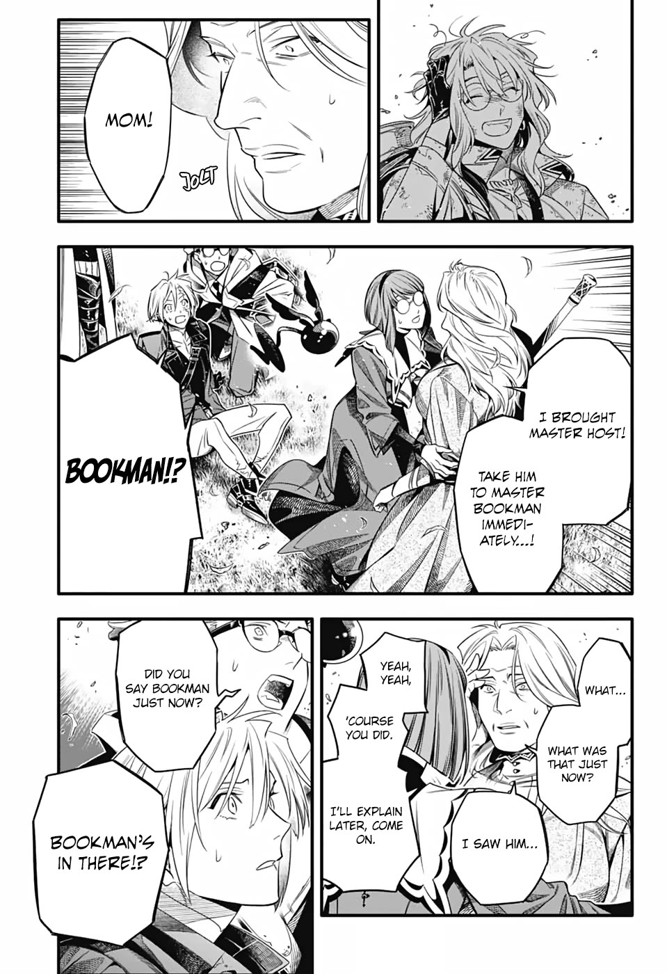 D.Gray-man Chapter 257 page 28 - Chapter 257: Encounter Anomaly
